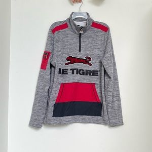 Le Tigre Half Zip Athletic Jacket, Size L